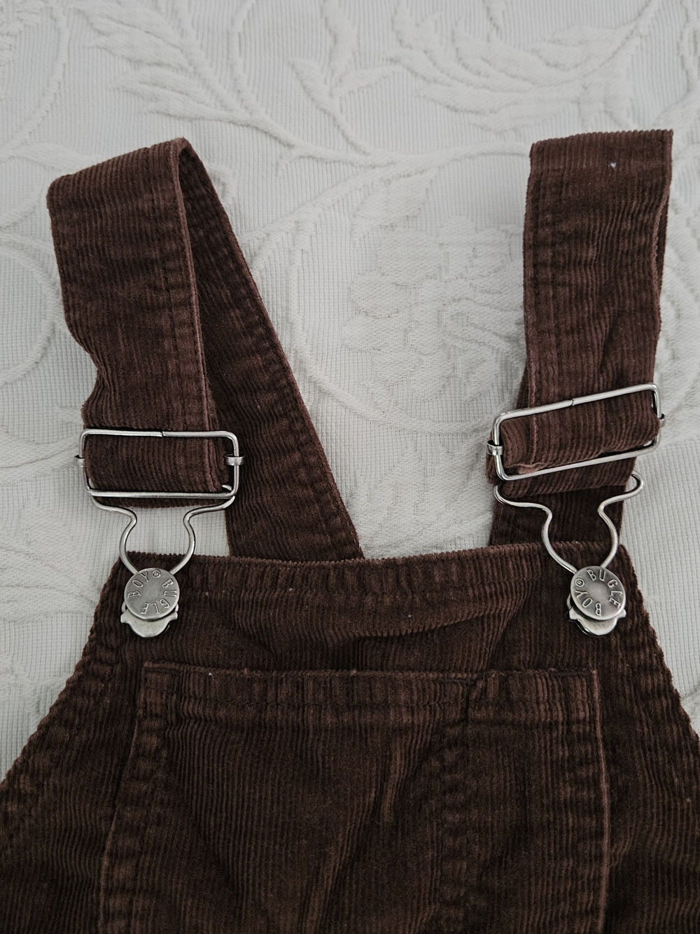 Bugle Boy Brown Corduroy Overalls - Kids - Picture 6 of 10